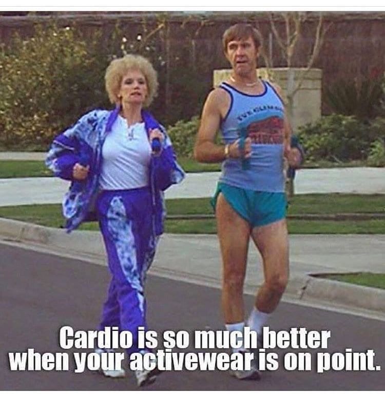 Fitness is all about the fashion