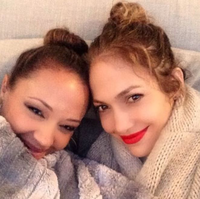 Jennifer Lopez and Lea Remini