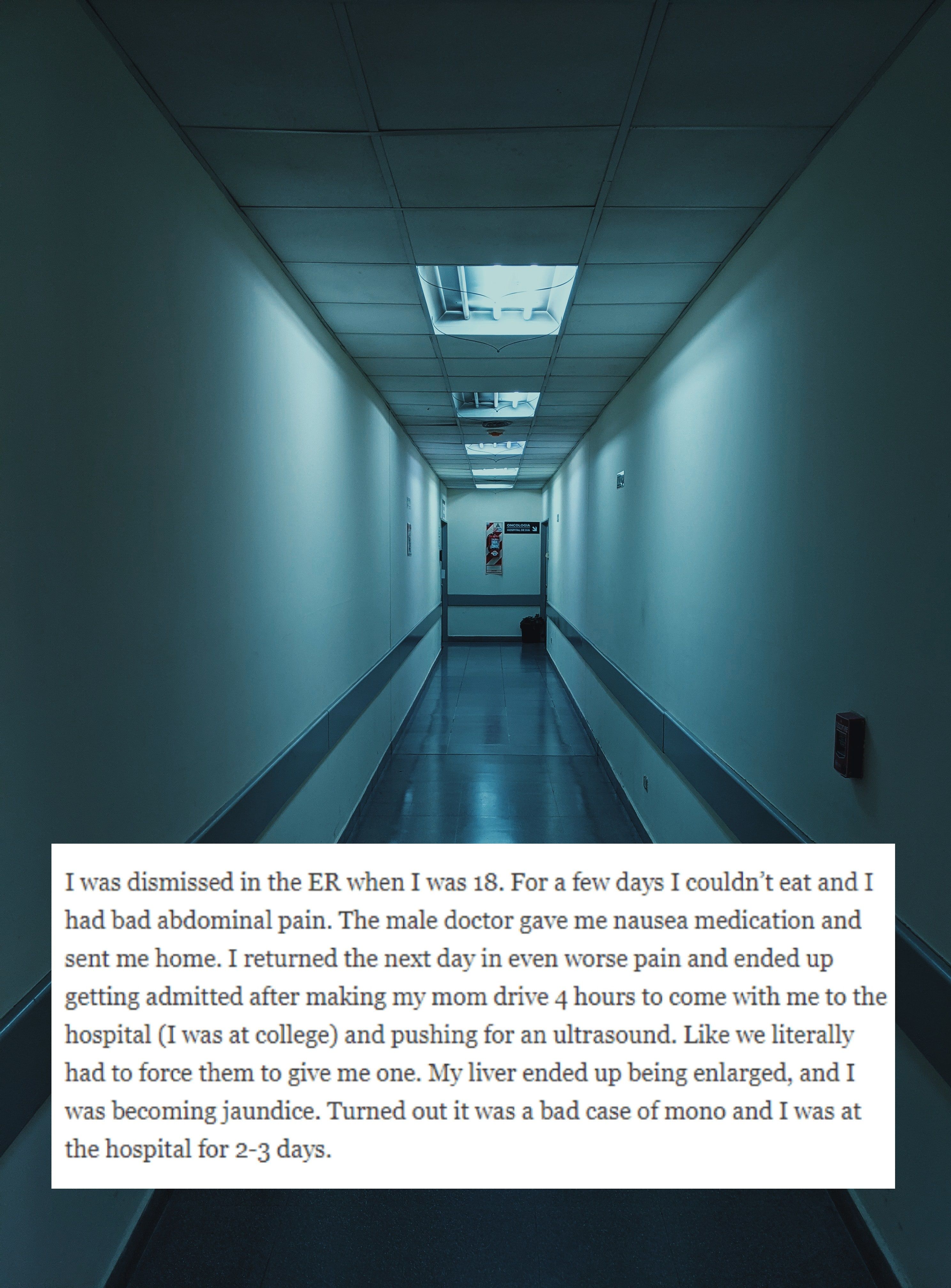 Sliced Thumb, Denied Pain Relief, Humiliated