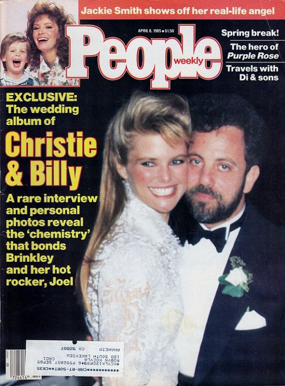 Billy Joel and Christie Brinkley (1985)