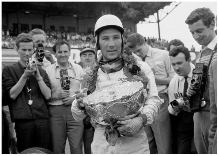 Legendary driver Stirling Moss