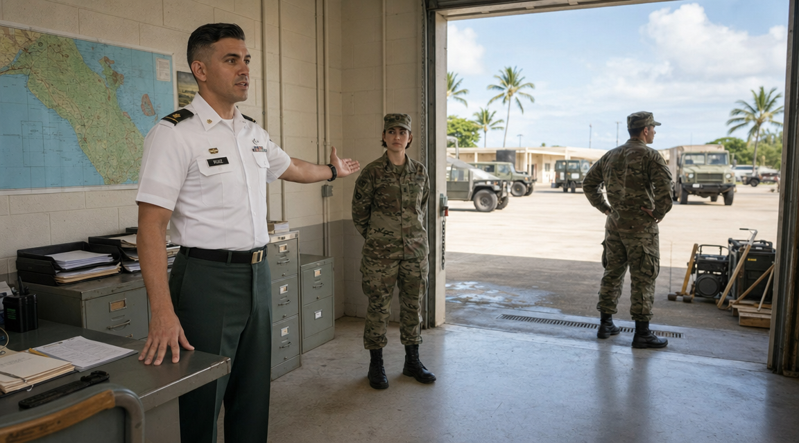 A New Commander Arrives