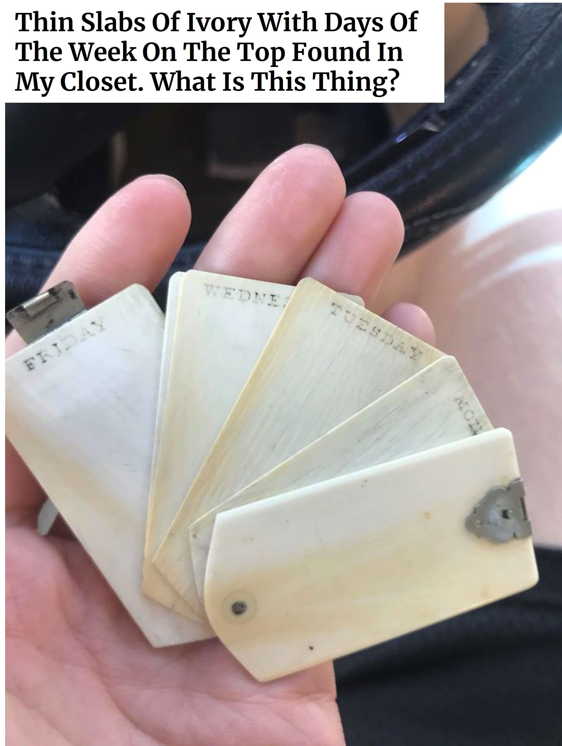 When Are You Free This Week?