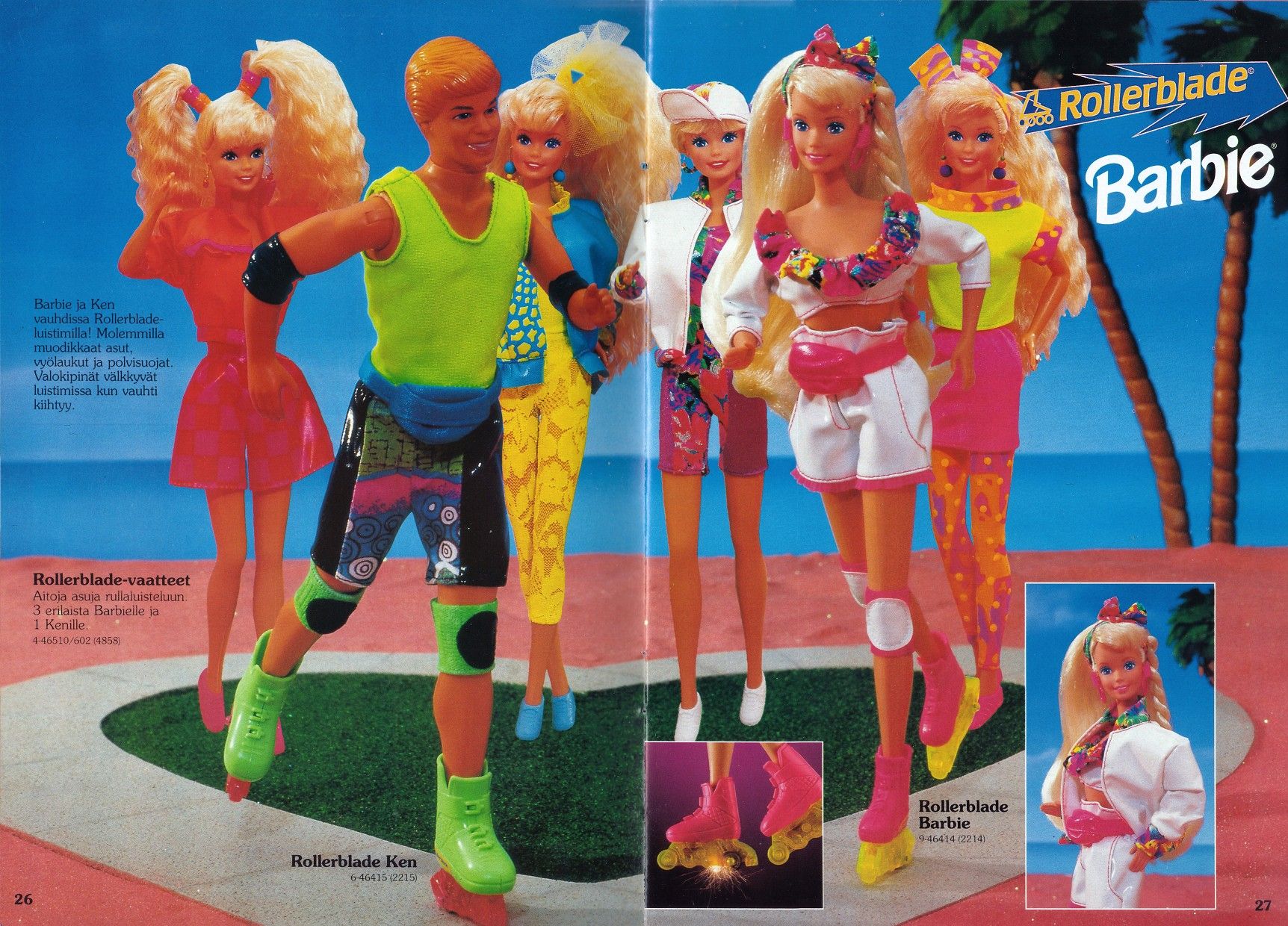 Rollerblade Barbie