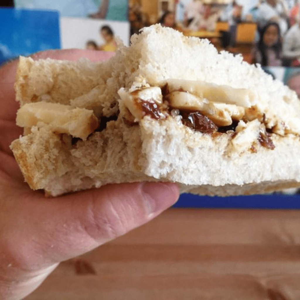 #9 Branston pickles go with cheese sandwiches