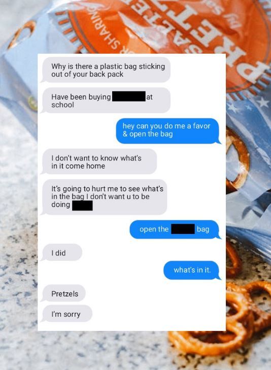 Overly worried mom and very innocent child