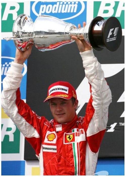 Formula 1 driver Kimi Räikkönen