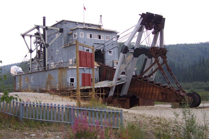 Abandoned Gold Dredge, Dawson City, Yukon, Canada