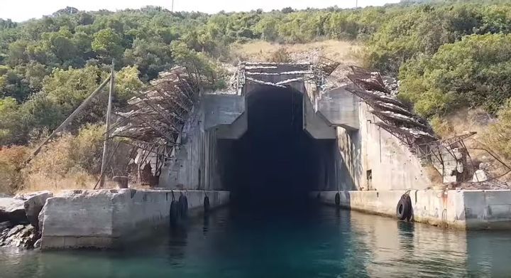 Abandoned Submarine Tunnel, Montenegro