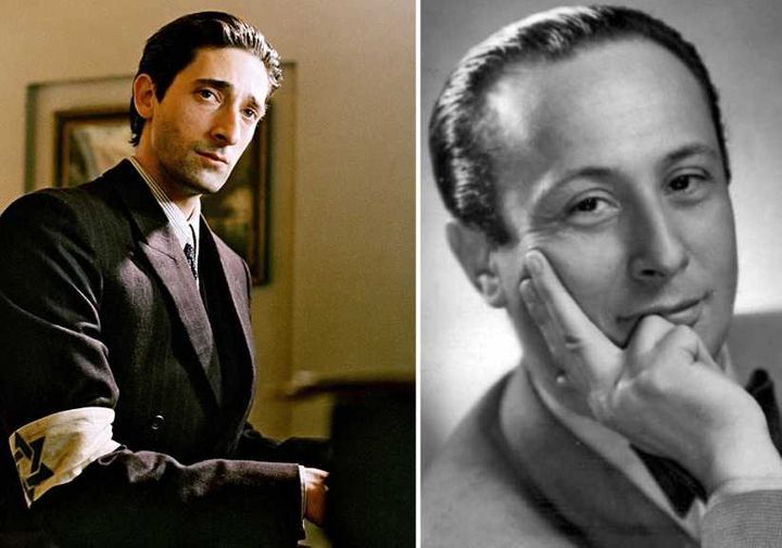 Adrien Brody as Władysław Szpilman in “The Pianist”