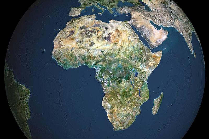 Africa Spans All Four Hemispheres