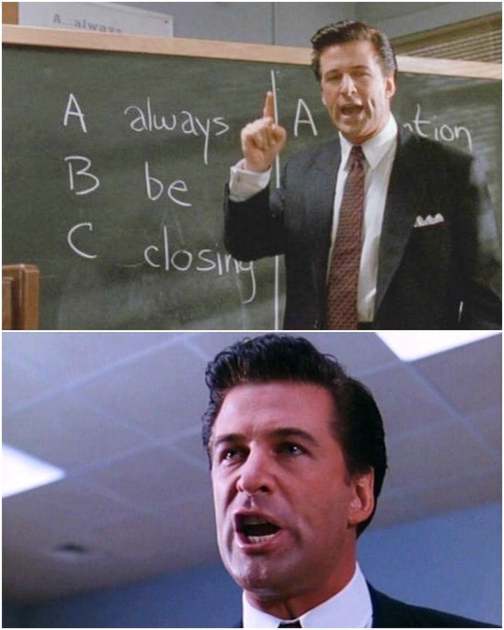 Alec Baldwin's One-Scene Sales Monologue