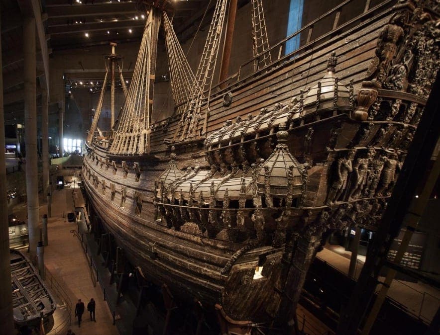 A 17th-century warship, almost intact