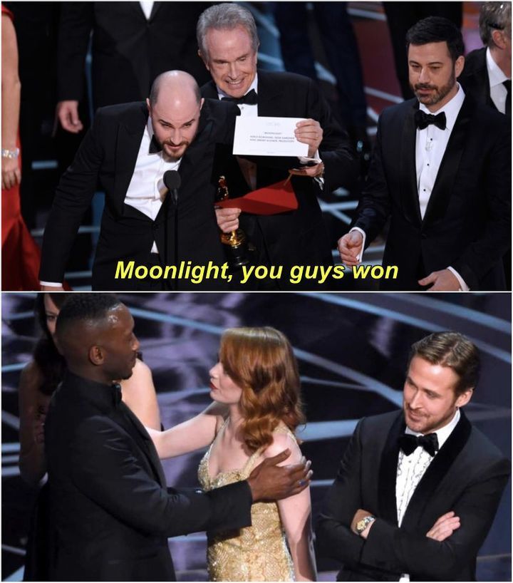 And the Oscar goes… to the wrong movie
