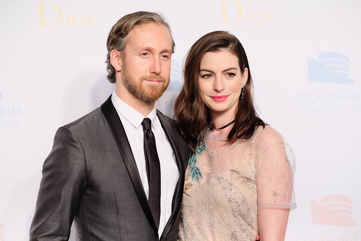Anne Hathaway & Adam Shulman