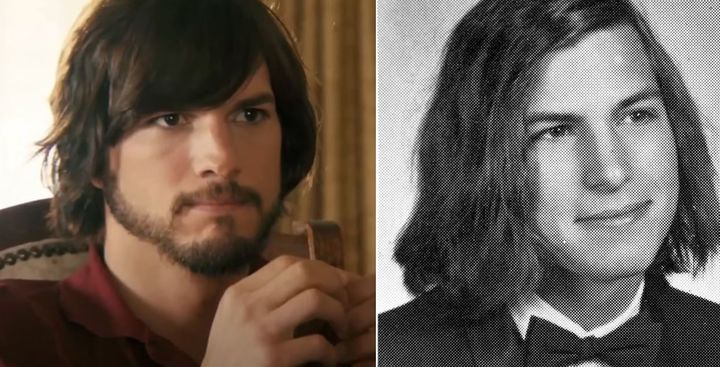 Ashton Kutcher as Steve Jobs in “Jobs”