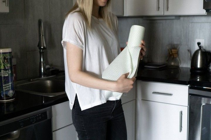 Bambooee Reusable Towels Cut Disposable Waste