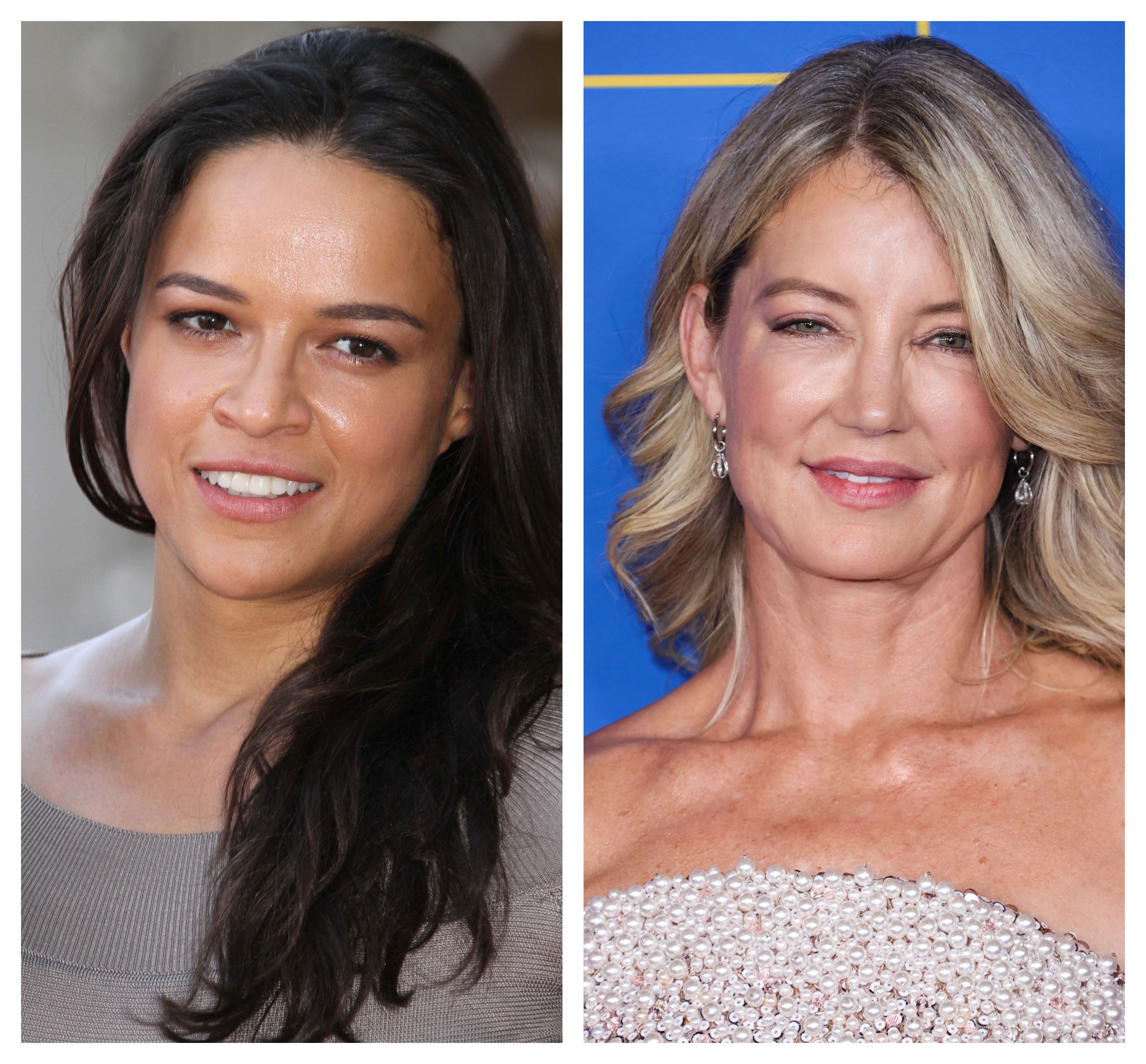 Michelle Rodriguez and Cynthia Watros on Lost