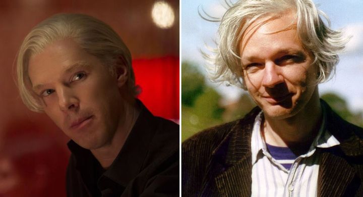Benedict Cumberbatch as Julian Assange in “The Fifth Estate”