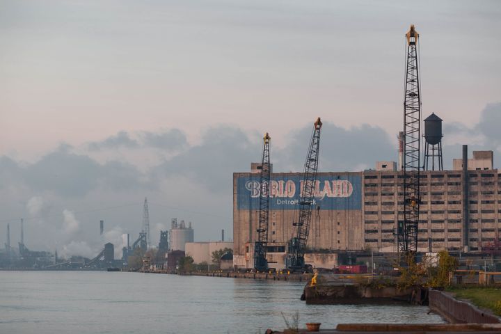 Boblo Island, Windsor, On. Canada and Detroit, Michigan
