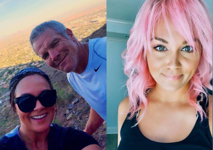 Brett Favre and Brittany Favre-Mallion 