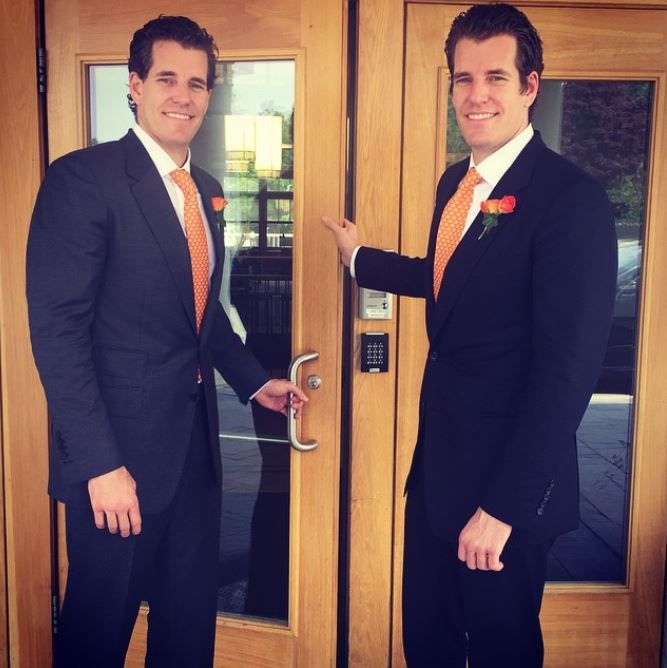 Cameron and Tyler Winklevoss