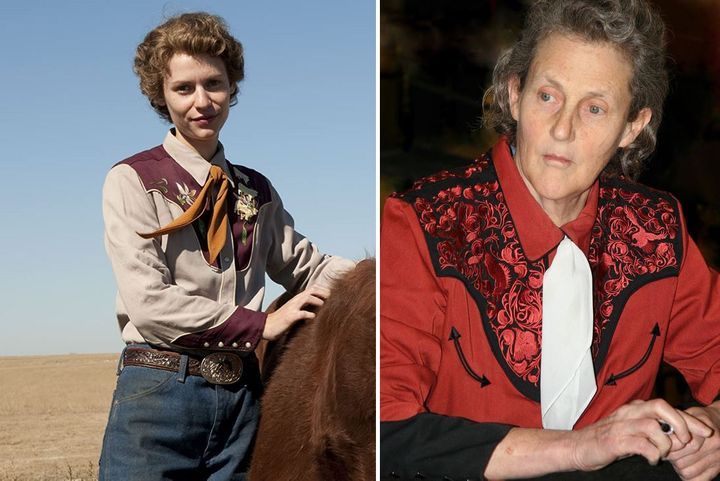 Clare Danes as Temple Grandin in “Temple Grandin”