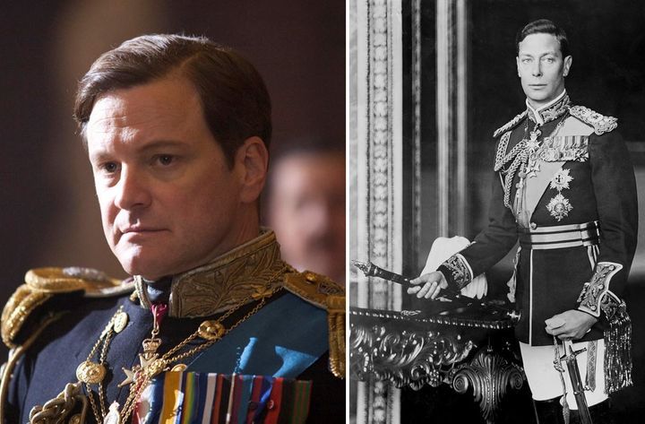Colin Firth Tackles King George VI