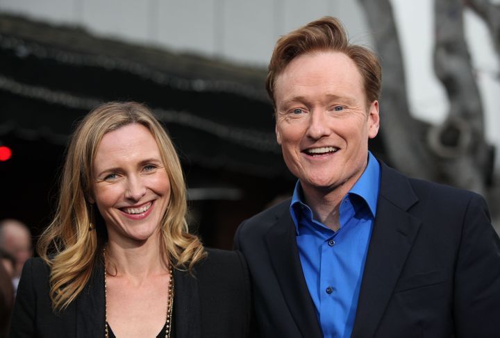 Conan O'Brien & Liza Powel 