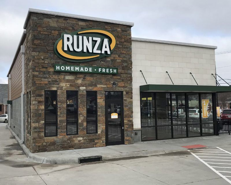 Only place for authentic runza sandwich