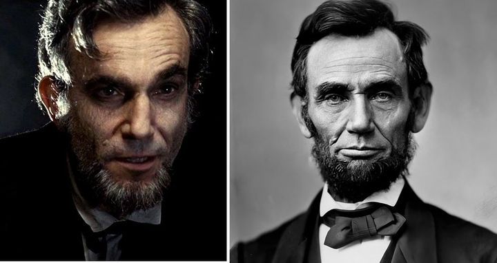 Daniel Day-Lewis as Abraham Lincoln in 