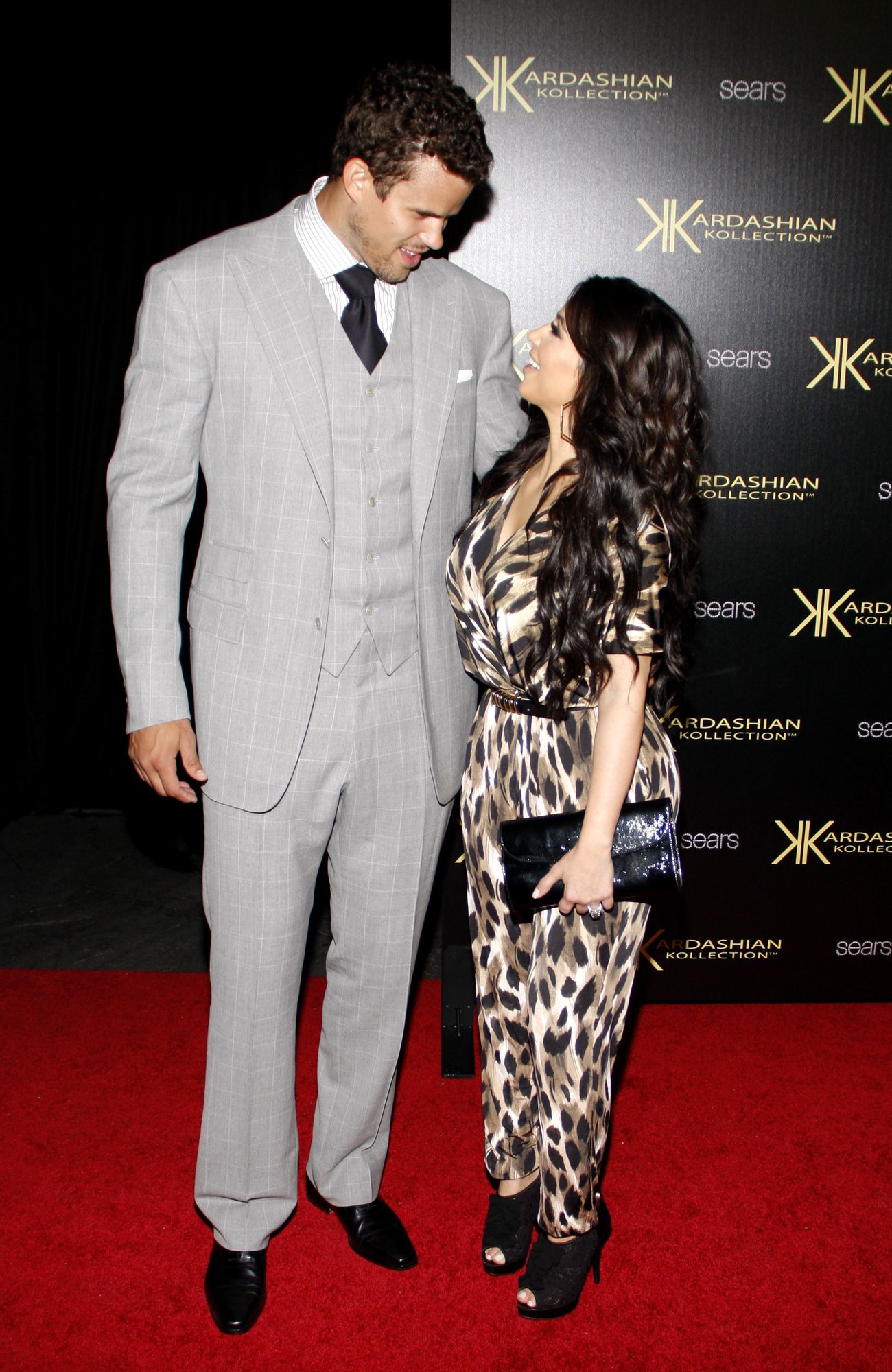 Kim Kardashian and Chris Humphries 