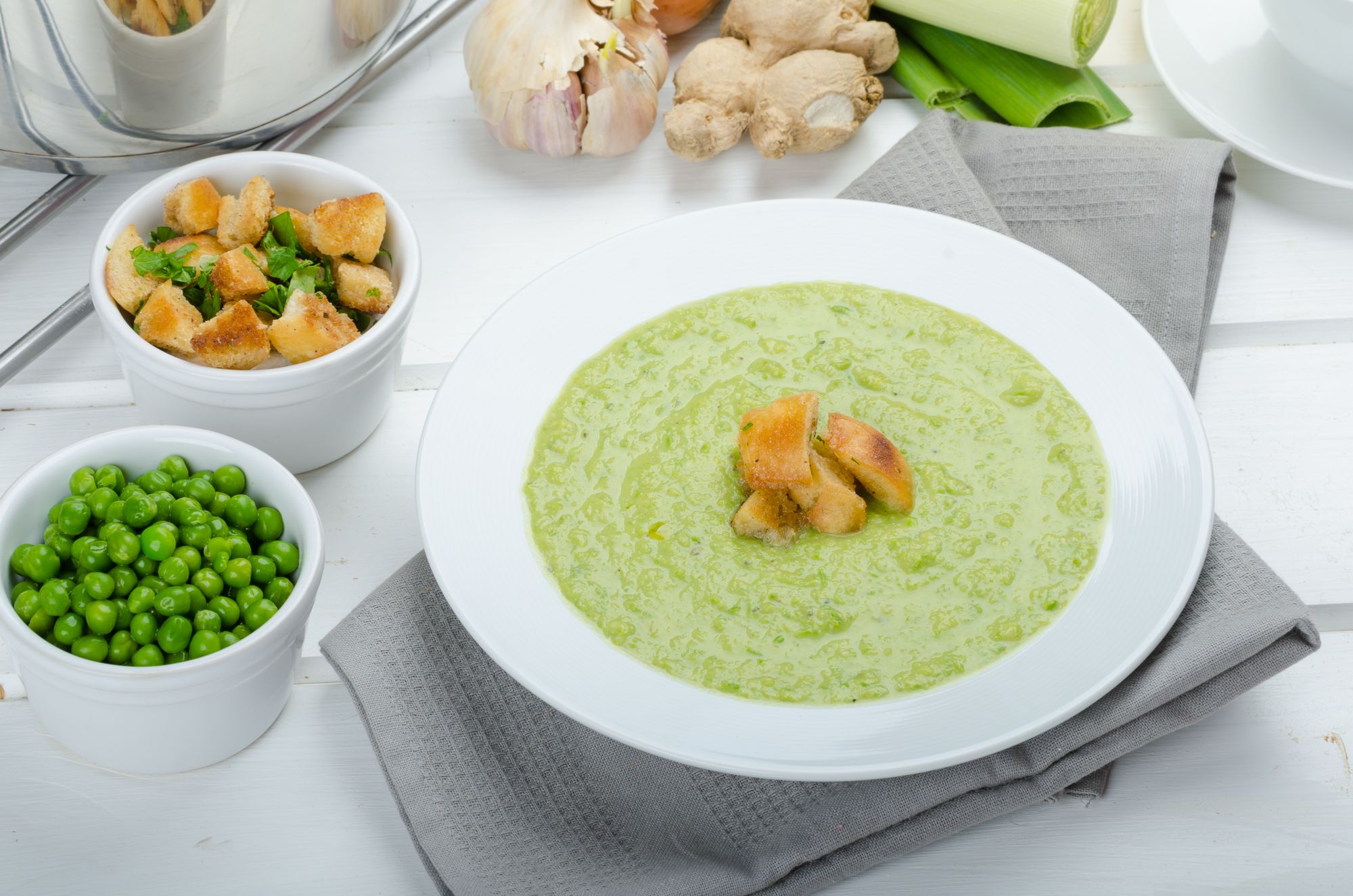 When Green Tea Meets Pea Soup