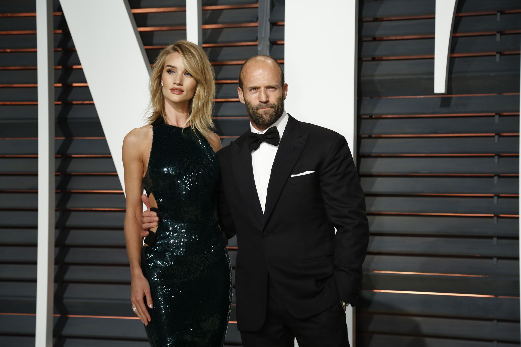 Rosie Huntington-Whiteley and Jason Statham 