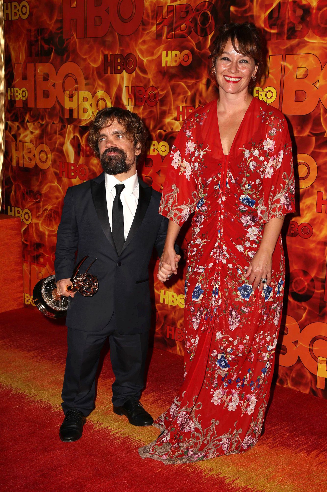 Peter Dinklage and Erica Schmidt
