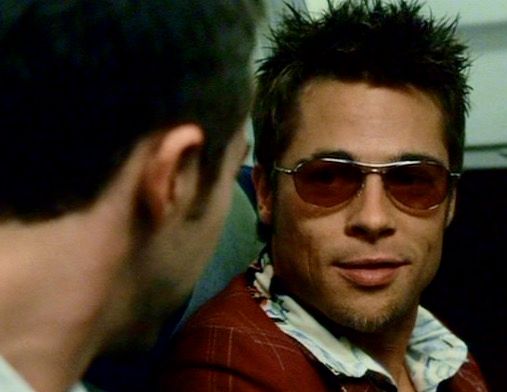 Everyone is painfully oblivious in Fight Club