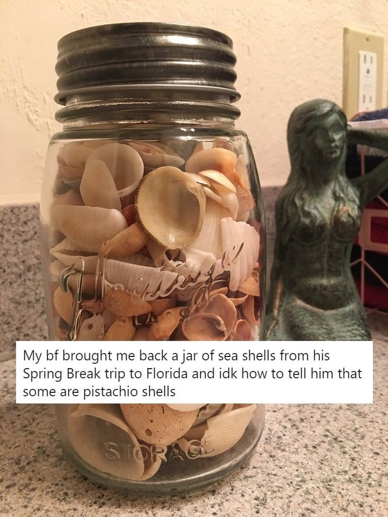 He buys seashells by the seashore