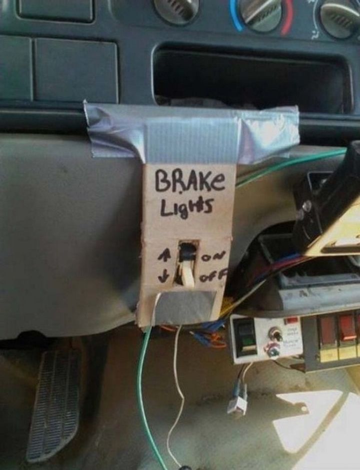 I just flipped the switch…flipped, flipped….