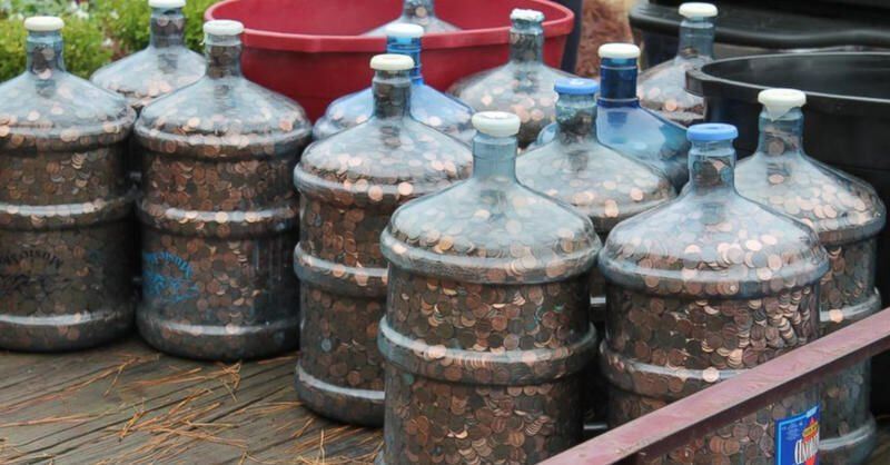 Urgent need for pennies
