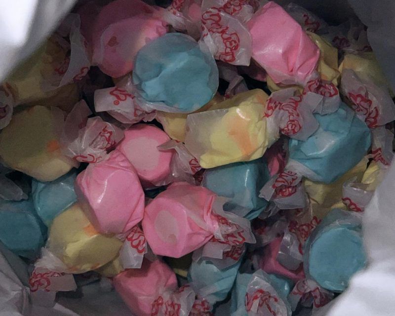 Atlantic City's Boardwalk Dominated by Salt Water Taffy