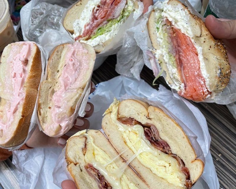 New York: Bagels are beloved.