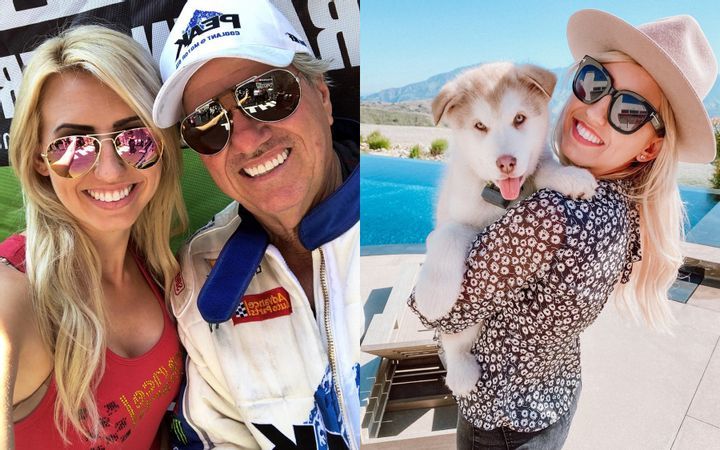 John Force and Courtney Force