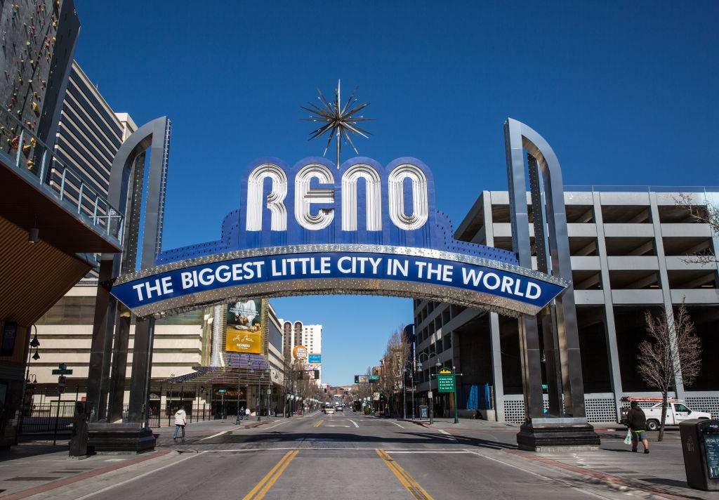 Los Angeles Is East Of Reno, Nevada