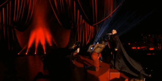 Madonna’s awkward tumble