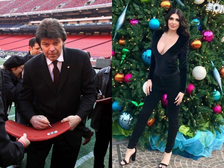 Mark Gastineau and Brittny Gastineau 