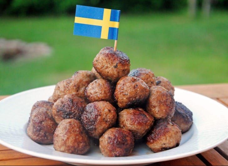 Moose meatballs