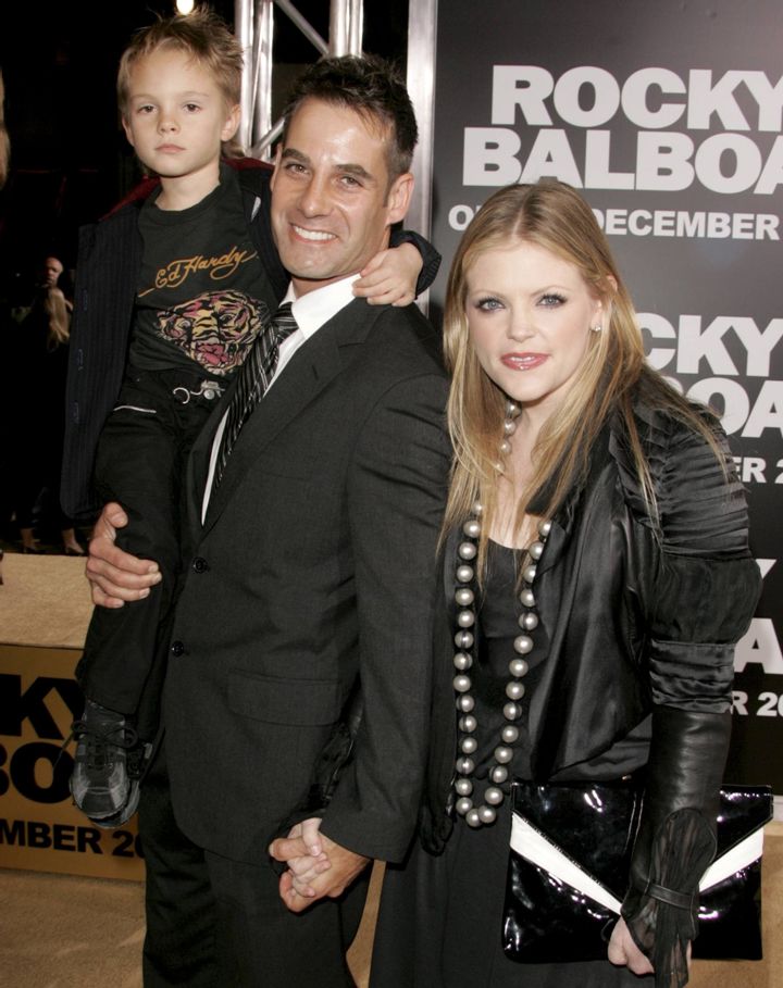 Natalie Maines and Adrian Pasdar
