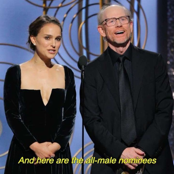 Natalie Portman calls out the boys
