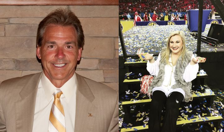 Nick Saban and Kristen Saban
