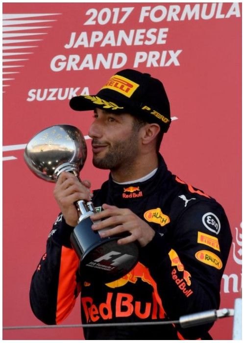Australian F1 driver Daniel Ricciardo
